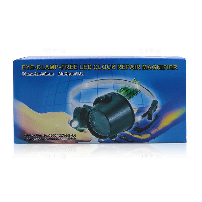 15x Vergrootoogmasker voor Horloge-, Klok- en Printplaatreparatie