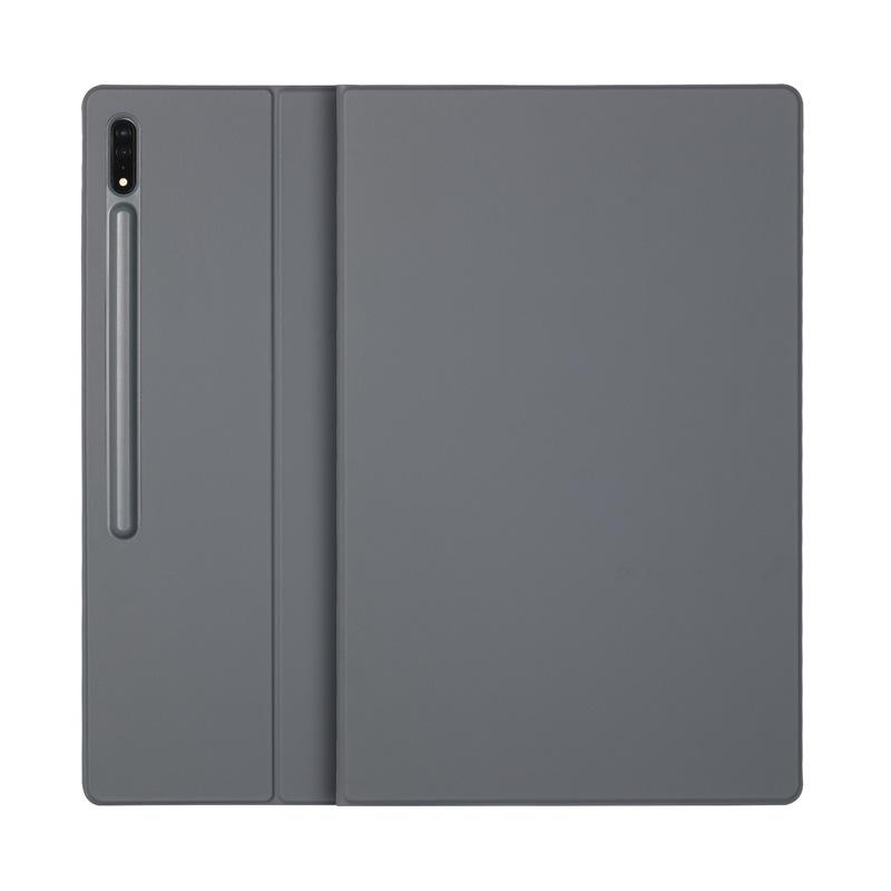 "Magnetic Suction Leather Tablet Case with Pen Slot for Samsung Galaxy Tab S9U"