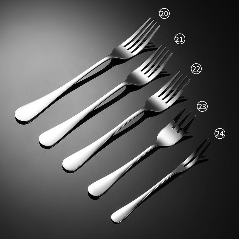 HANYANG Stainless Steel Cutlery Western Knife and Fork Snack Fork Fruit Fork Steak Knife