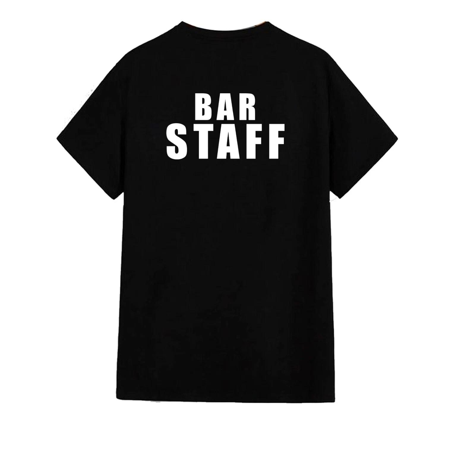 

Personalised Unisex T-shirt - Bar Staff - Original Summer Apparel Student Office M