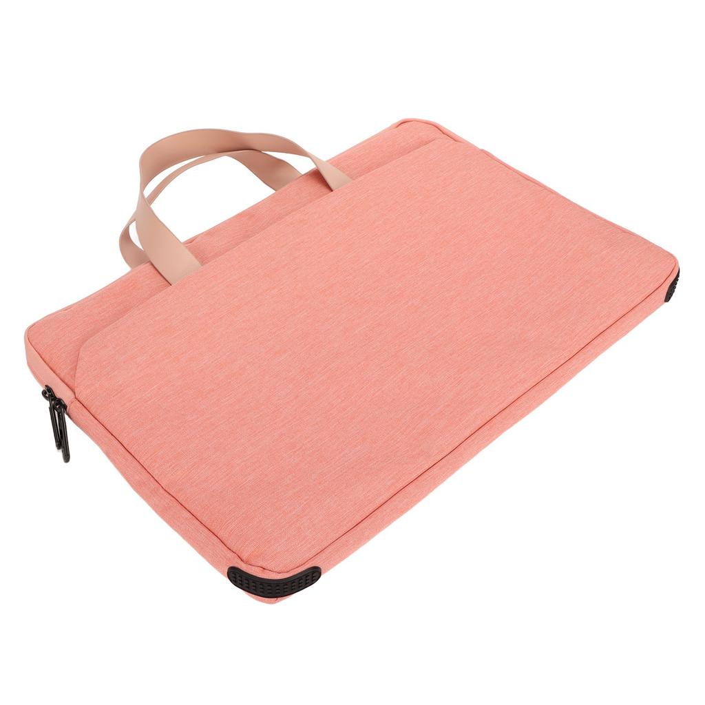 Laptop Bag Large Capacity Waterproof Pink Laptop Briefcase Tote Bag Carrying Handbag For 15.1‑15.6in Laptop