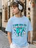 Six Seven 67 Funny Brainrot Italian Short Sleeve Kids Crewneck Tee Boys Girls Summer Cute Hot Street Age 3-14