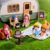 Pequenas Estátuas Decorativas para Paisagem em Miniatura e Terrário DIY 8PCS
