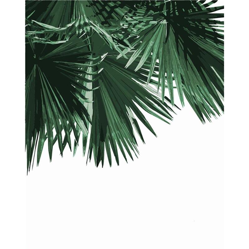 New DIY 5D Diamond Embroidery Scenery Cross Stitch Plant Leaves Diamond Painting Sunset Full Round Drill Home Decor Gift