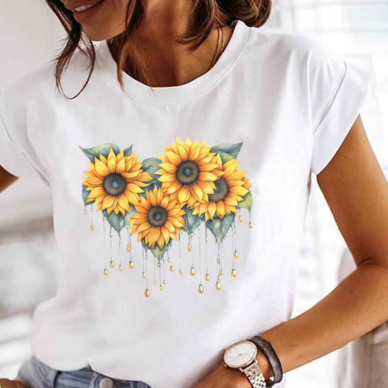 (Asian Size) butterfly style cute Clothing Casual T Shirt Fashion Women Tee Top Printed Lady Female Graphic  Short Sleeve T-shirts