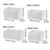 Solid Color Clothing Storage Box Foldable Wardrobe Organizer Practical Clothes Organizer  Closet