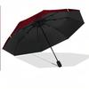 Kansas City Chiefs Print Auto 8?Ribs Folding Umbrella Wind Resistant Lightweight Automatic Umbrella For Daily Travel