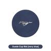 1/2pcs Car Coaster Water Cup Slot Non-Slip Mat Pad Car Accessories For Ford Focus Mondeo Kuga Fiesta MK7 Escort Explorer Edge 2 4 MK2 MK4