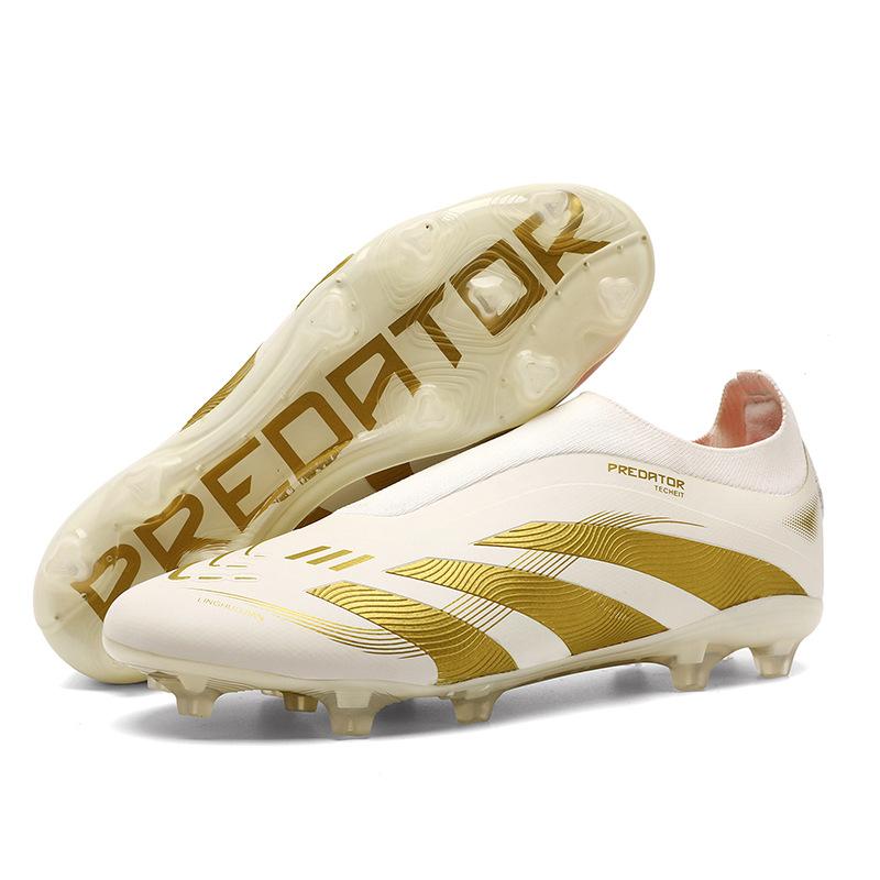 

New Professional Football Shoes Men S Spikes Competition Sports Shoes Broken Spikes Lawn Student Training Football Shoes 35