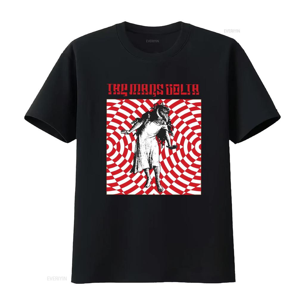 The Mars Volta Music For Lovers White T Shirt Cotton Full Size NI929 Vintage Washed Graphic Hom