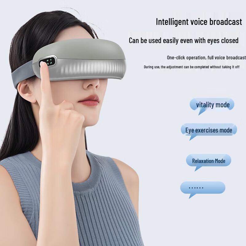 AUX Wireless Smart Steam & Vibration Eye Massager