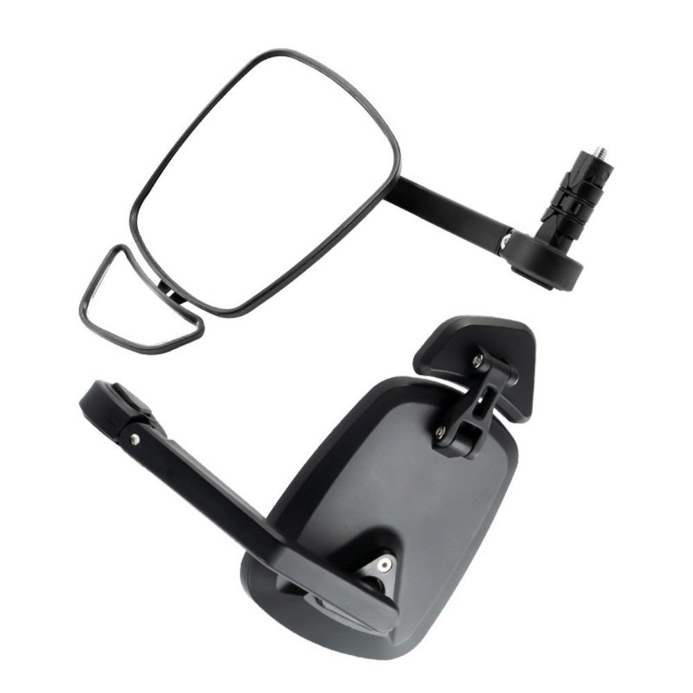 ABS Frame Bike Handlebar Mirror Glass ,Acrylic Handlebar Mirror 15 To 22mm Handlebars