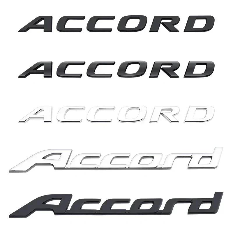 3D Letter Car Sticker Modified Tail Trunk Emblem Badge For Honda Civic Fit Jazz Accord CRV HRV City Odyssey Passport Accessories TR6