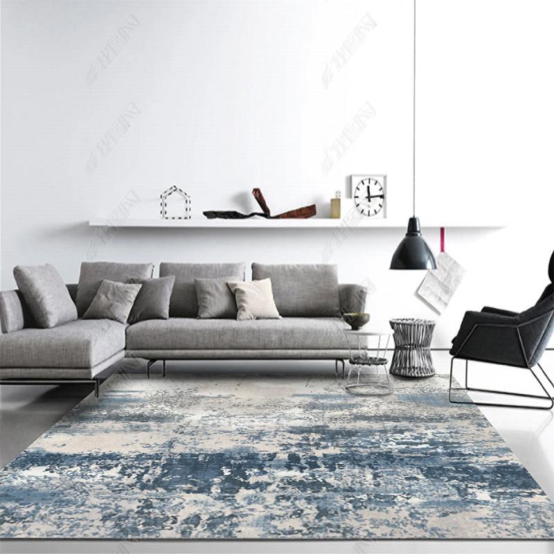 Nordic Living Room Carpet Bedroom Bedside Carpet Fully Covered Coffee Table Floor Mat