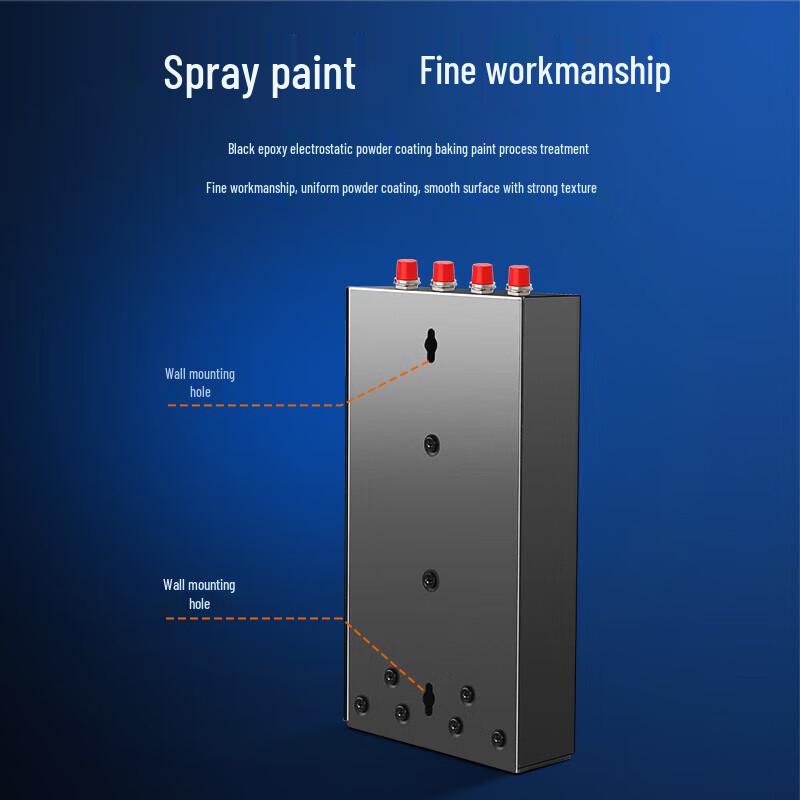 BOYANG 4-Port FC Single-Mode Fiber Optic Terminal Box