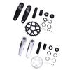 Bike Crank Arm Set Aluminum DUB Hollow Split Narrow Wide Chainring Crank Set for Mountain Bikes