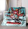 Custom Name Iron Man Flight Flannel Blanket Throw Blanket Soft Warm Sofa Bed Decor Unique Gift