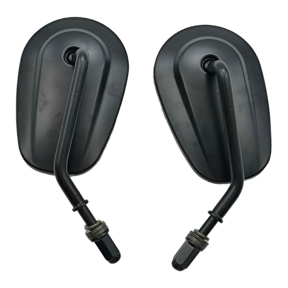8MM Motorcycle Rear View Side Mirrors For Harley Softail Dyna SPORTSTER XL 883 1200 Touring Road King Street Glide CVO FXDB FXDF