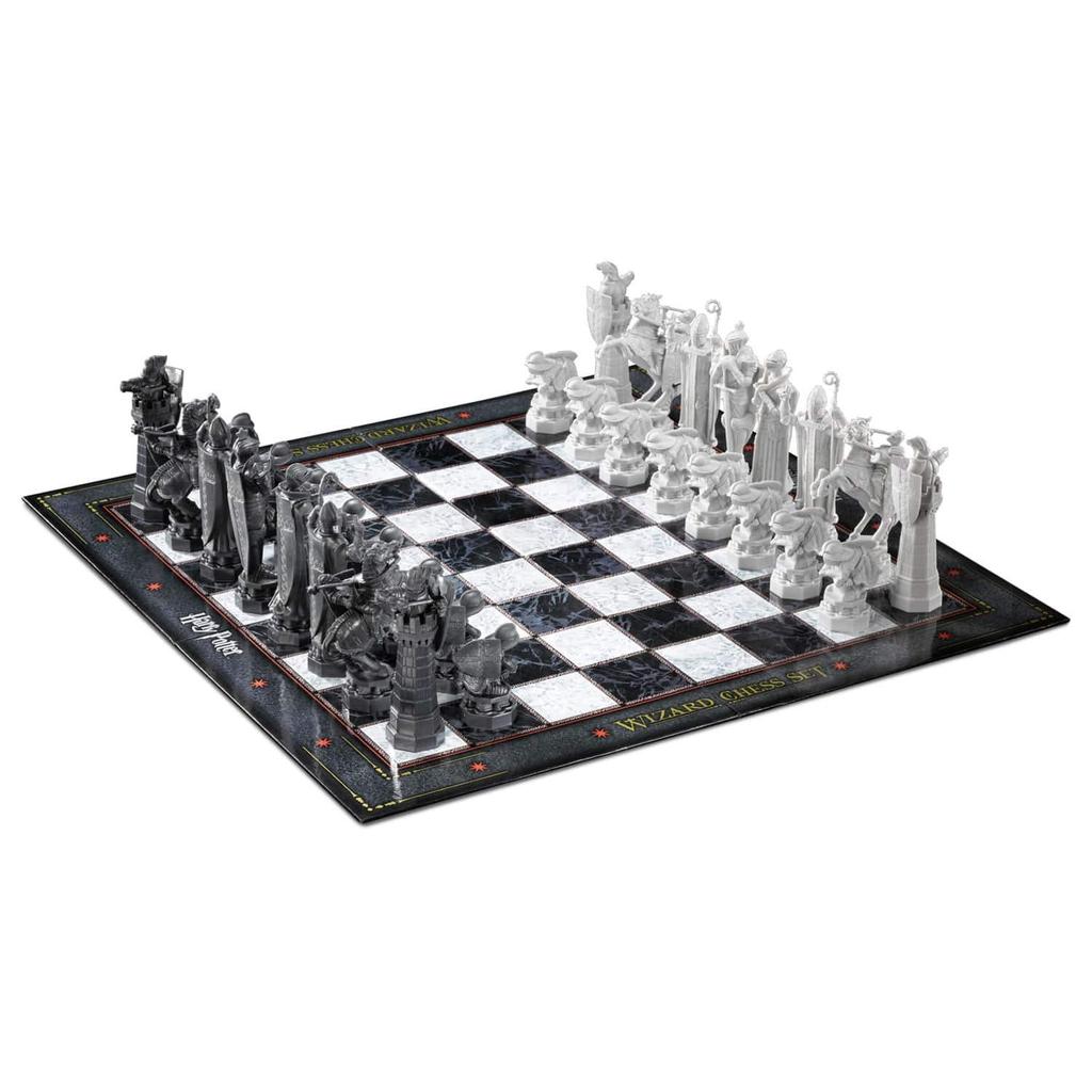 Noble Collection - Echiquier des Sorciers Harry Potter + 32 pièces - 0849241002455