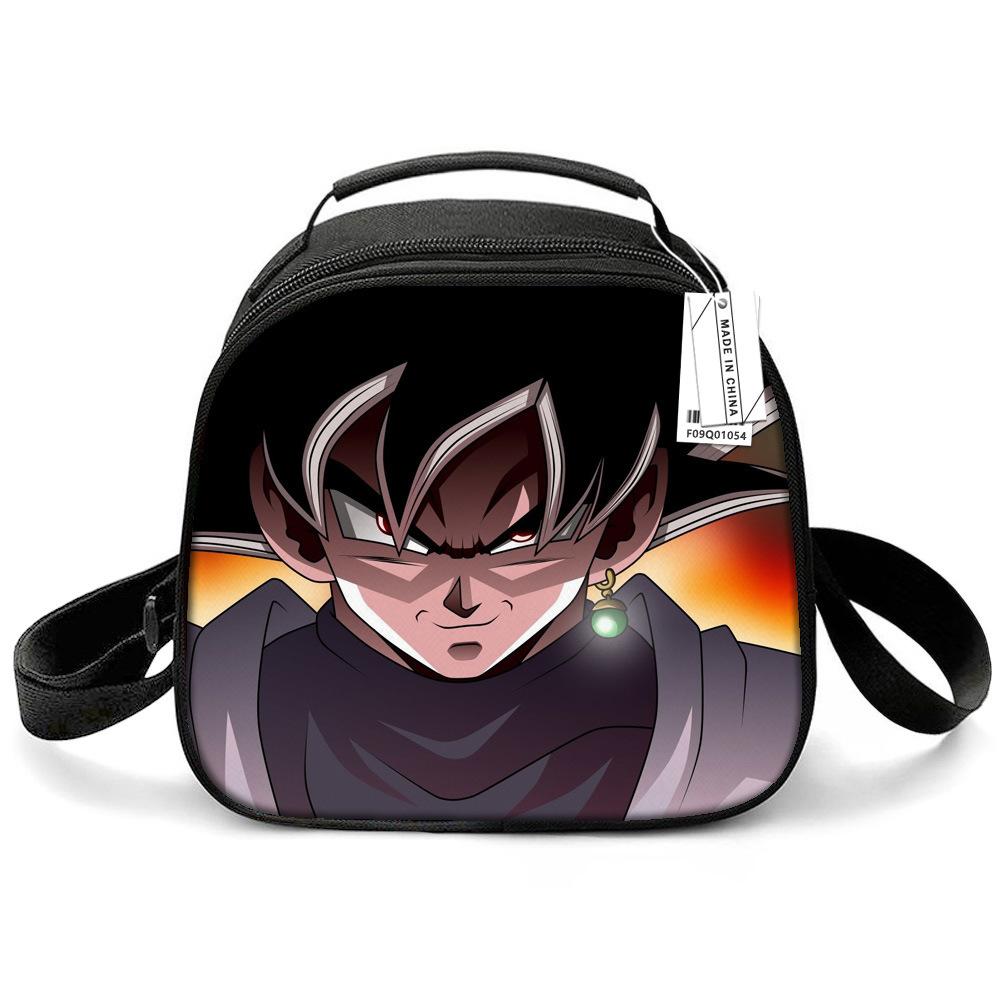 Dragon Ball Children'S Lunch Bag, Elementary School Lunch Box Bag, Ice Bag, Cartoon Shoulder Portable Meal Bag