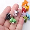 2pcs Bear 15x20mm Handmade Lampwork Glass Loose Beads for Jewelry Making Accessories DIY Crafts Findings