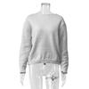 French Sweet Bow Decor Loose Long Sleeve Sweater Women S Fashion Knitwear
