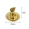 Candle Holder Metal Candlestick Gifts Stand Table Centerpiece Ornament for Dining Room