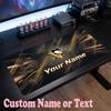Pittsburgh Penguins Benutzerdefinierter Name Text Mauspads, Große Schreibtisch-Mausmatte Personalisiertes Home-Office-Geschenk