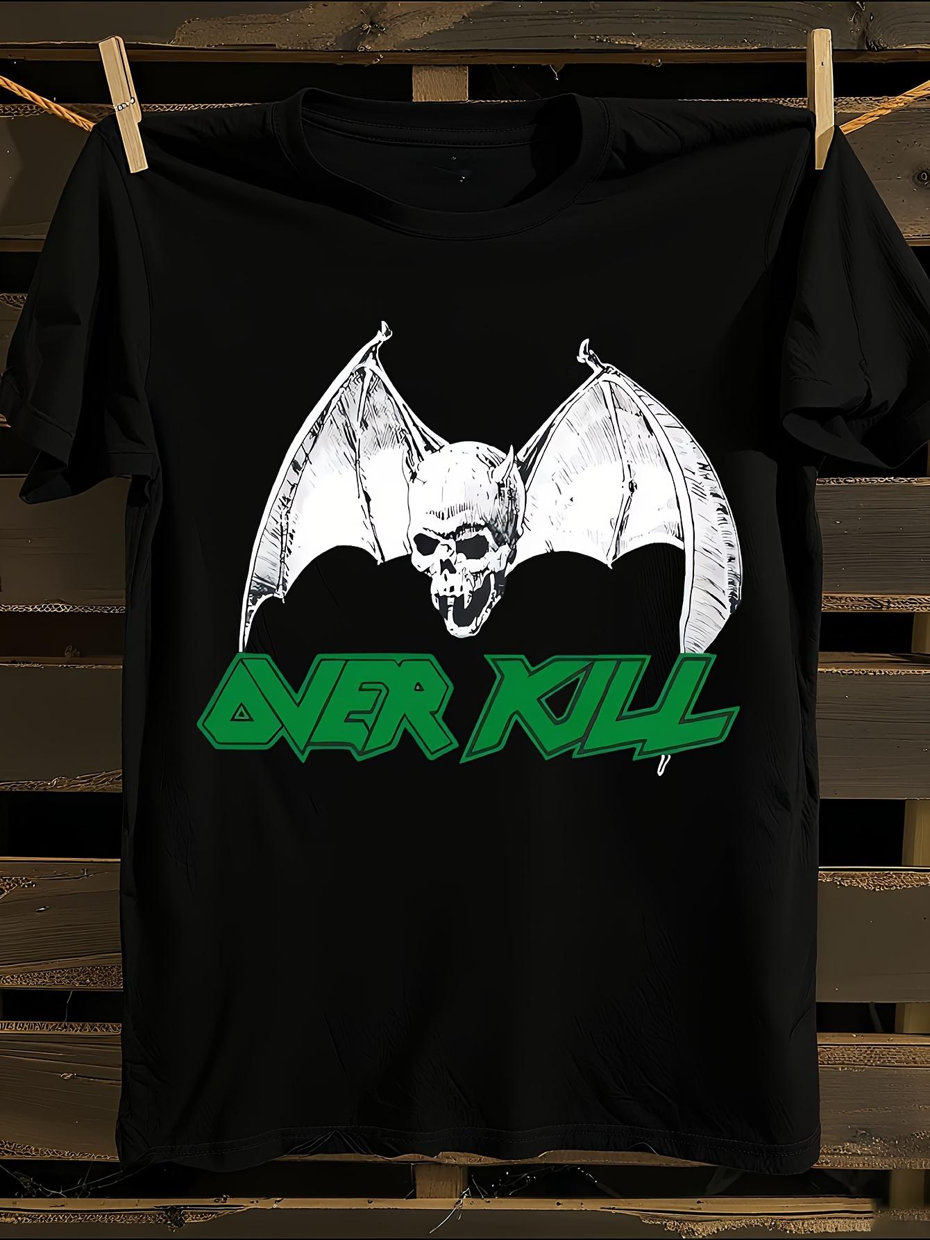 OVERKILL Feel the Fire Graphic T-shirt XXL