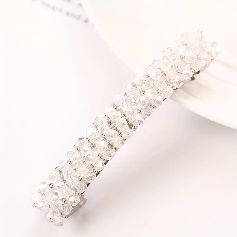 Craft Crystal Bangs Clip Side Clip Hair Accessories Horizontal Clip