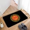 R-Royal E-Enfield Logo Room Mats Retro Multiple Choice Living Room Kitchen Rug Non-Slip Welcome Rug