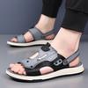 Sandals Men's Outer Wear 2025 New Summer High-end Breathable Casual Men's Sandals Soft-soled Soft-faced Beach Shoes