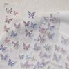 Nail Accessories Bronzing Butterfly Nail Decals White Stars Butterfly Nail Decorations  Nail Salon
