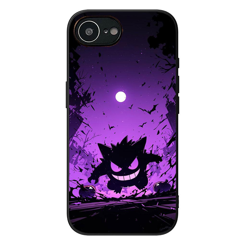 Soft Phone Cover for Samsung Galaxy S25 S24 S23 FE Plus Ultra S7 Edge A16 A15 5G S25+ Case P-Pokemons Gengar P-Pikachus Cute