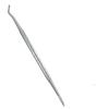 Professional Nail Cleaner and Foot Care Stainless with Spoon and File Probe, Steel, 139mm, Double-Ended