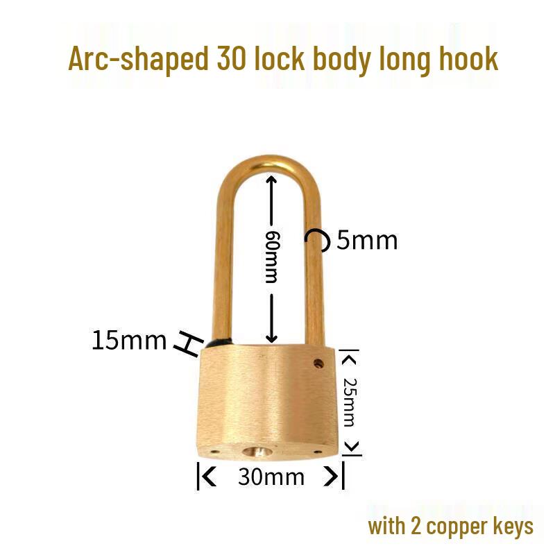 Riqian Explosion-Proof Brass Lock for Oil Tanks