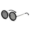 Vintage Round Steampunk Polarized Sunglasses For Men Women Outdoor Sport Shades -Level Adjustable Dimming Sun Glasses Uv400