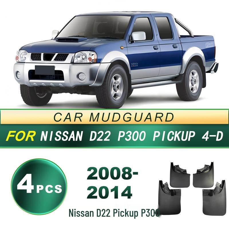 Nissan D22 Pickup 4WD Tire Mudguard Soft Rubber Mud Flap (Models 08-14)
