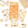 4sheets Cute Pet Tea Party Series Kawaii Cartoon Animal Decoration Stickers DIY Diary Scrapbook Aesthetics Stationery Stickers