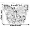 Butterfly Silicone Mold Butterfly Flower Fondant Molds Cake Decorating Tools Cupcake Topper Candy Sugar Craft Gum Paste Polymer Clay