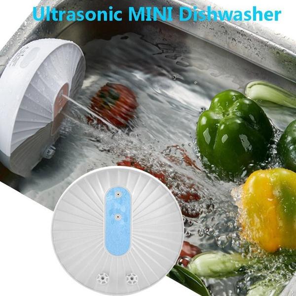 Mini Multi-function Ultrasonic Dishwasher Washing Fruits Vegetables Easy Install Dish Washers