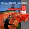 Infrared Human Motion Detector with Loud Voice and Light Alarm for Orchard Security