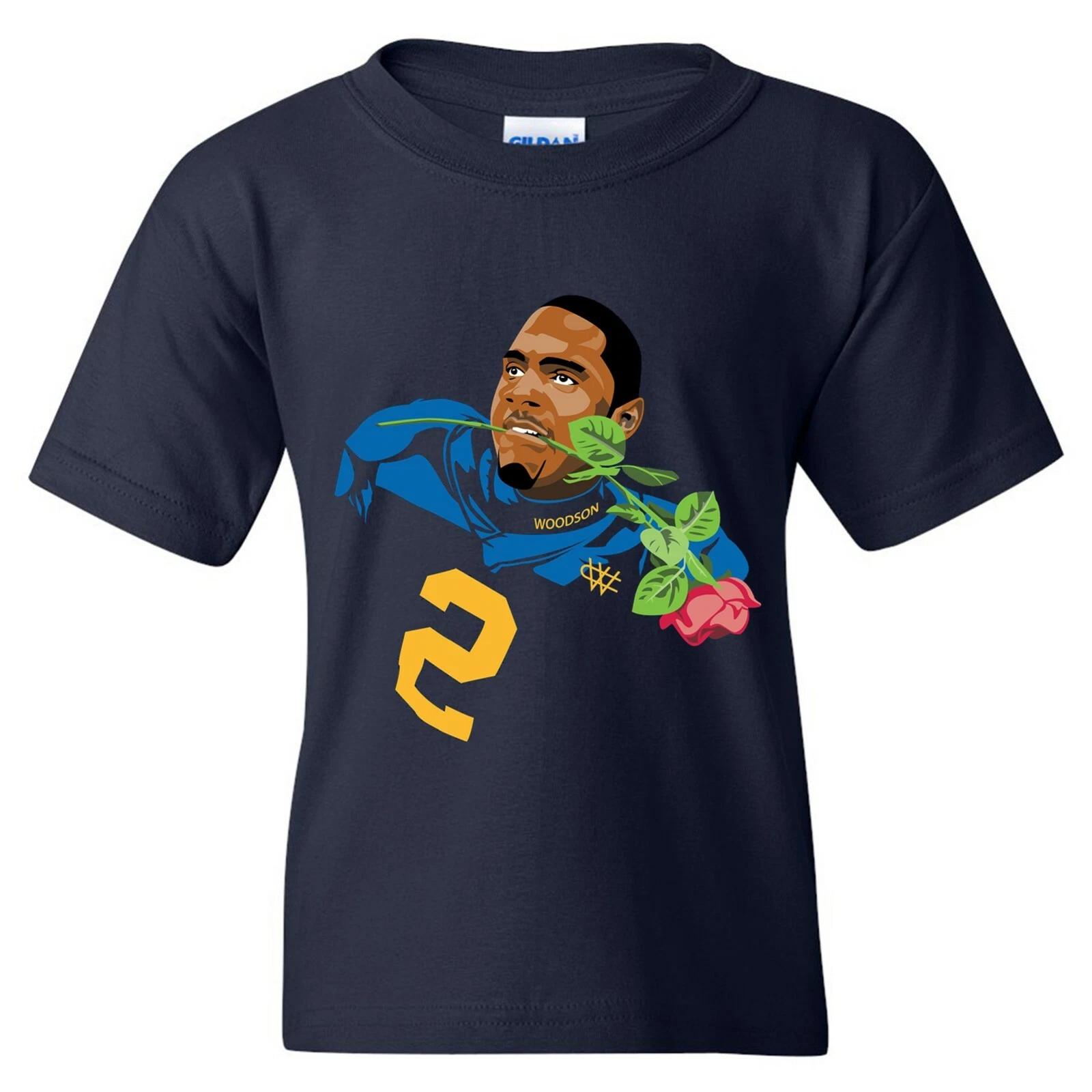 Charles Woodson Rose - Michigan, Football Youth Premium T Shirt - Navy S