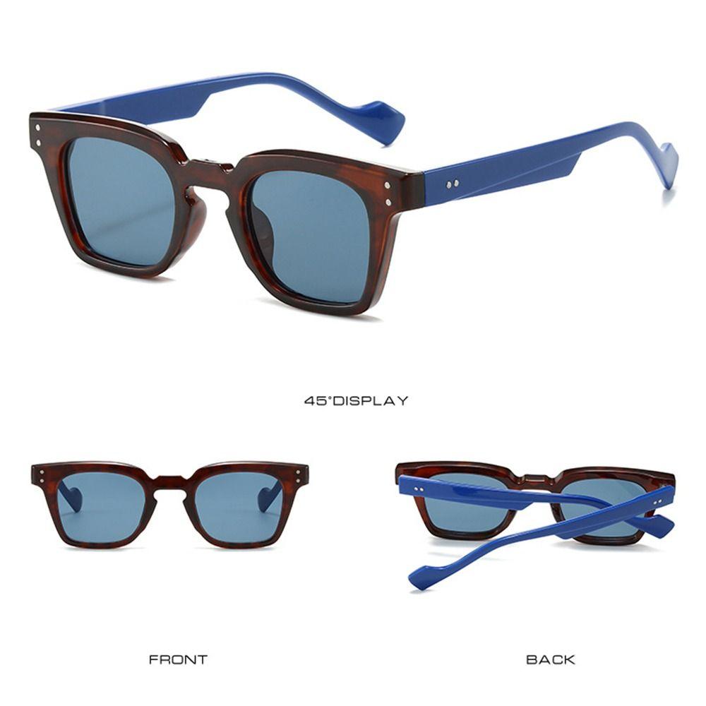 UV Protection Lightweight Comfortable Durable High Quality Retro Stylish Square Shaped Female Male Sun Glasses