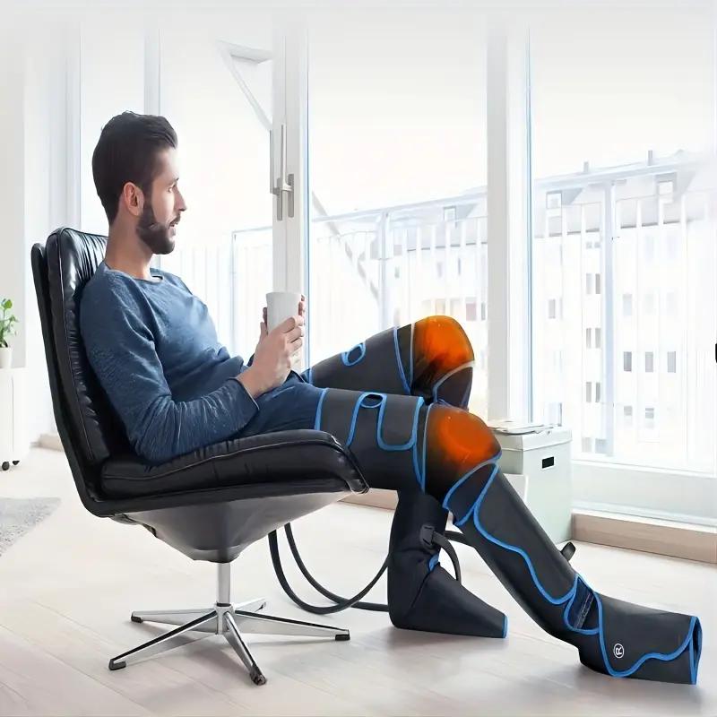 Leg MassagingTool Full Leg Air Bag MassagingTool Hot Compress Massagedevice Relieve Pain Gift PracticalDesign UsefulFeatures