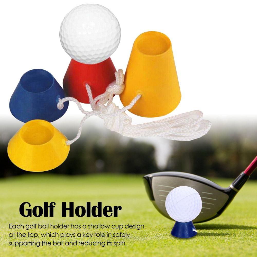 

Light Training Tool Practice Tool Golf Tees Rubber Golf Holder Winter Tee