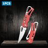 Stainless Steel Fruit Knife Folding Knife Rosewood Handle Multifunctional Kitchen Fruit Paring Pocket Knife Kitchen Accessories
