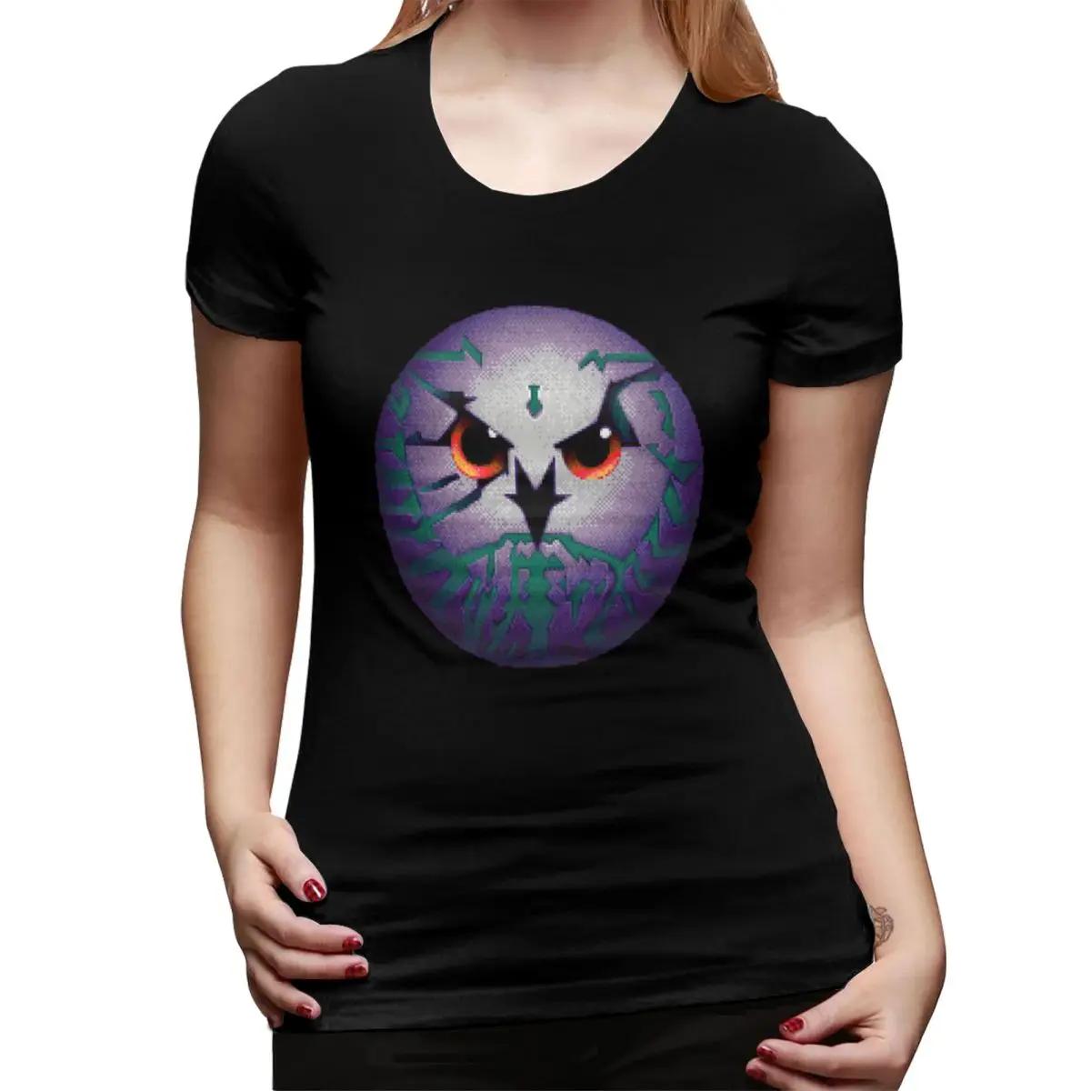 

Amiga Psygnosis Owl TShirt for Women Round Neck Streetwear T Shirts Womens Short Sleeve Summer Clothes Tops 4XL