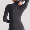 Women's Sports Jacket Stand Collar Zipper Running Slim Yoga Clothes