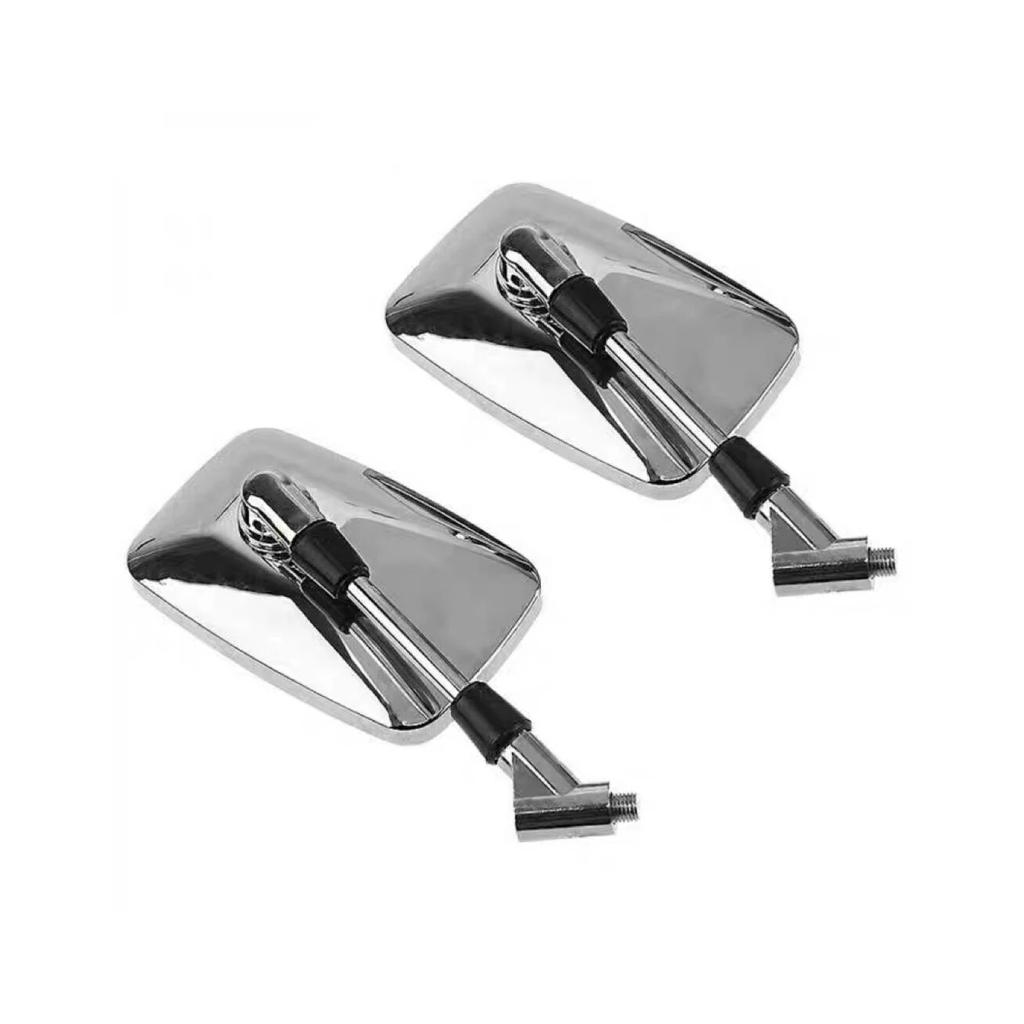 Universal Motorcycle Mirror Scooter Rear Side View Cafe Racer Motorbike Mirrors for Harley for Honda Motorbike Chrome
